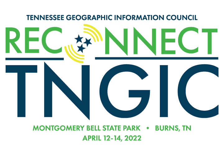 Tennessee Geographic Information Council, Reconnect TNGIC, Montgomery Bell State Park, Burns, TN, April 12-14, 2022